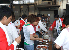 写真：SANYOありがとう祭の様子